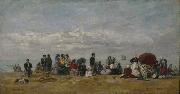 The Beach at Trouville unknow artist